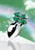 XR Brands Lucky Clover Gem Metal Intimate Plug Small Silver