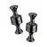 XR Brands Power Pins Magnetic Clamp Set, Nickel-Free, Gunmetal Finish