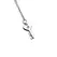 Master Series Chained Locking Bracelet & Necklace Set Titanium Steel