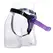 Comfort Ride Strap-On System - Adjustable Harness & 18 cm Model, Black