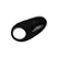 XR Brands Vibrating Ring with Remote Control, Black, Adjustable Silicone