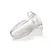 XR Brands PeepHole Transparent Hollow Plug Small Size