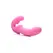 Strap-On-Me Strapless Double Intimate Device with Remote, Silicone, Black