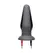 Zeus Estim Silicone Anal Plug Large - Electro-Stimulation, Black