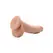 XR Brands Dual Density Silikonski Model 8 - 20 cm, Usisna Baza, Crni