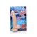 XR Brands Dual Density Silikonski Model 8 - 20 cm, Usisna Baza, Crni