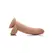 XR Brands Dual Density Silikonski Model 8 - 20 cm, Usisna Baza, Crni