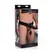 XR Brands Pumper Naduvavajući Šuplji Strap-On Sistem Silikon Crni