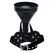 XR Brands Latrine Extreme Podesivi Levkasti Gag Sistem Crni