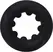 Doc Johnson The Twist Silicone Support Ring Black Flexible Design