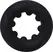 Doc Johnson The Twist Silicone Support Ring Black Flexible Design