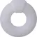 Rock Solid The Mega Ring Anatomski silikonski potporni prsten crni