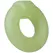 Rock Solid Mega Ring Intimate Support Circle with Pressure Knob Black