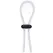 nsnovelties Lasso Double Adjustable Silicone Strap Black