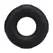 Rock Solid Lifesaver Silicone Ring - Flexible, Body-Safe, Black