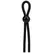 Sport Fucker Secur-Lok Adjustable Silicone Ring Black