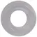 Rock Solid Ribbed Donut Ring - Textured Silicone, Black, Stretch Fit