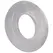 Rock Solid Ribbed Donut Ring - Textured Silicone, Black, Stretch Fit