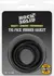 Rock Solid The Gasket Set od 3 TPE Anatomska Prstena Crni