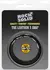 Rock Solid Leather 5 Snap Adjustable Ring - Black, Universal Size