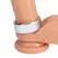 Rock Solid Brushed Alloy Ring Large - Lightweight Aluminum Design