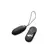 XR Brands Bumpy Silicone Stimulation Egg 28-Speed, Purple, USB Rechargeable