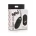 XR Brands Bumpy Silicone Stimulation Egg 28-Speed, Purple, USB Rechargeable