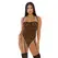 Feline Teddy by Allure - Cheetah Mesh, Underwire, Size M