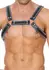 Z Series Chest Bulldog Harness L/XL - Premium Leather Adjustable Model