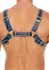 Z Series Chest Bulldog Harness L/XL - Premium Leather Adjustable Model
