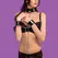 Ouch! Reversible PU Leather & Neoprene Collar with Adjustable Cuffs - Black/Red