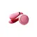 Fanfan Couples Massager Set Red-Pink Bluetooth Remote Control Silicone