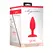 Shots Glow Large Heating Vibrating Plug - Magnetic, Medical Silicone