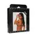 Leg Avenue Gold Strappy Decorative Stud Bra with Halter Neck - M/L