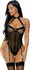Mapale Gold Status Mesh Teddy XL with Satin Bands and Gold Hardware