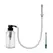 CleanStream Bottle Douche Hygiene System - Portable 300 ml Bottle