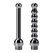 Bondara Intimate Shower System with Comfortable Handle, Silver