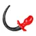 Oxballs PUPTAIL Large Silicone Tail Plug - Black, Size L