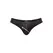 Male Power Zip Bikini L Black Wet Look Diagonal Zippers Comfort Fit