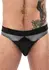 Male Power Iron Clad Bikini L Mrežasti umetak fleksibilna Crna