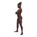 Male Power Landing Strip Micro Thong S/M - Black Minimalist Design
