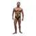 Male Power Black Nite Jockstrap L/XL with Sporty Elastic Bands
