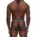 Male Power The Helmet Jock L/XL - Padded Design, Functional Snap, Black