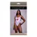 Leg Avenue Twist Cup Teddy Pink - One Size, Elegantan Čipkasti Dizajn