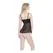 Dreamgirl Babydoll Black One Size - Elegant Mesh Lingerie with Ruffles