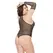 Leg Avenue Fishnet High Neck Teddy with Separate Sleeves, One Size