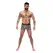 Male Power Viper Pouch Short L Snakeskin Metallic Sculpted Fit