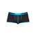 Male Power Uplift Mini Short XL Black - Satin Finish Comfort Wear