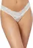 Dreamgirl Lace Thong - Elegant Lace Lingerie, Black, One Size