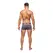 Male Power Heather Haze Mini Shorts S - Sportski Izrez Dizajn